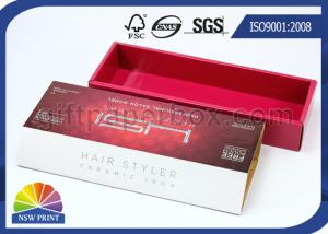 China High End Corrugated Carton Box for Hair Straighten Product , Hair Extension Packaging Box factory