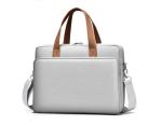 Quilted Polyester Messenger Laptop Bag 14 15.6 16 Inch For Macbook