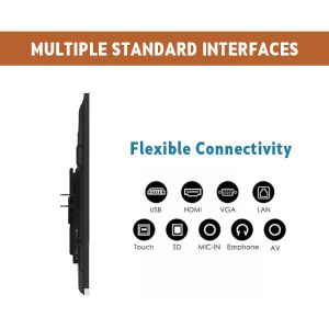 86 Inch Interactive Whiteboard Touch Monitor Interactive Board for Classroom