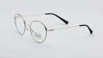 Vintage round eyeglasses frame Unisex eyewear untralight metal glasses for Men