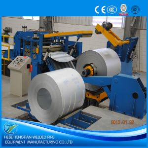 PLC Control Galvanized Steel Sheet Slitter Machine with Circular Knife