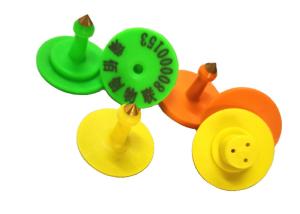 China Yellow Identification Custom Ear Tags For Show Cattle factory