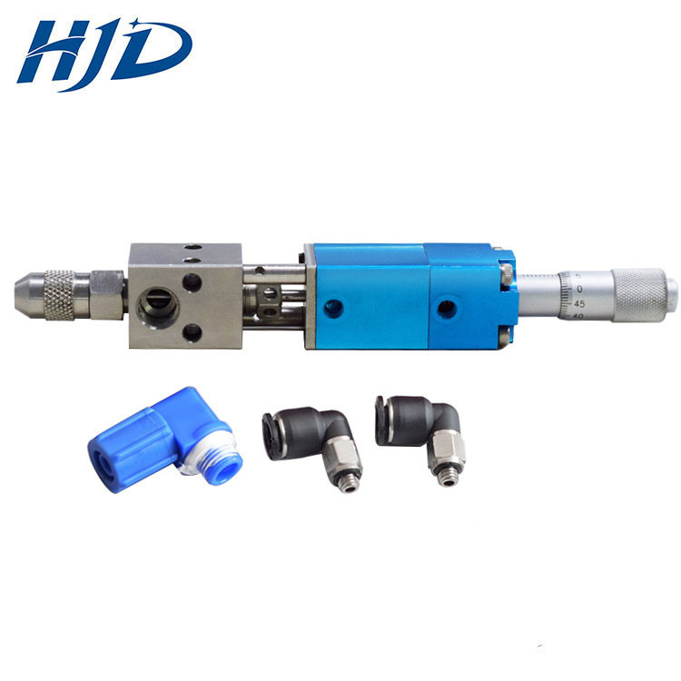 Double Acting Thimble Dispensing Valve Adjustable Micro Dispensing Valve