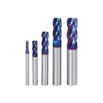KM-65 Series Flat Milling Cutter For Heat Treated Steel Cutting With Nano