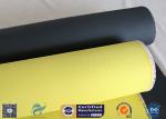High - Temp 260℃ Alkali Free 0.45mm Yellow Color Silicone Coated Fiberglass