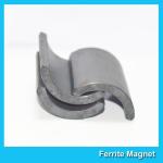 Arc Shaped Permanent Ferrite Magnet For Ceiling Fan Motor SGS Certification