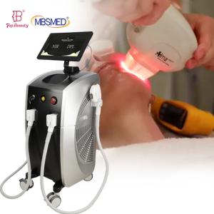 China NIR Milk Light Whitening Hair Removal Machine Permanent Hair Remover Diode Laser 755 808 1064 Nm Diode Laser Hair Remover factory