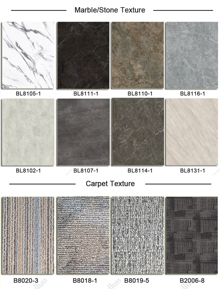 Eco-friendly Wooden Surface Print SPC Vinyl Flooring for Apartment Interior Decoration