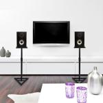 Studio Monitor Speaker Stand Height Adjustable Pair DGS001 960mm -1300mm Height