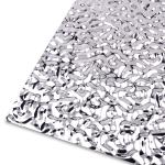 201 304 Water Ripple Stainless Steel Sheet Decorative 3mm Silver For Ceiling