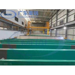 China PLC Control System Aluminum Profiles Surface Treatment Process on sale