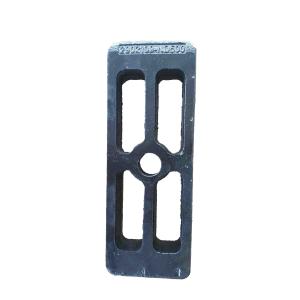 China Brake Axle System Cast Iron Rotary Shaft End Casting Steel Plate factory
