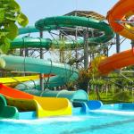 Water Parks Fiberglass Slide Playground Equipment Water Slides for Family