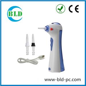 China Lowest price rechargable cordless Water flosser electric for teeth cleaning oralcare 130ml Normal &amp; Soft &amp; Pulse mode factory