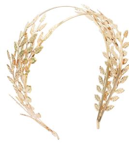 China Delicate Golden Hairband For Women Daily Wear or Special Occasion factory
