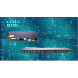 2960 X Series WS-C2960+48PST-L Fiber Optic Switch 24 Port Cisco Ethernet Plus