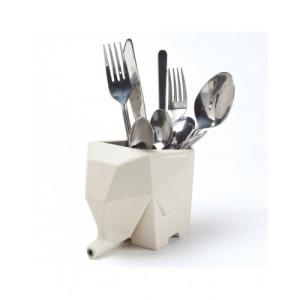 China Chopsticks Plastic Draining Rack , Kitchen Storage Elephant Dish Drainer factory