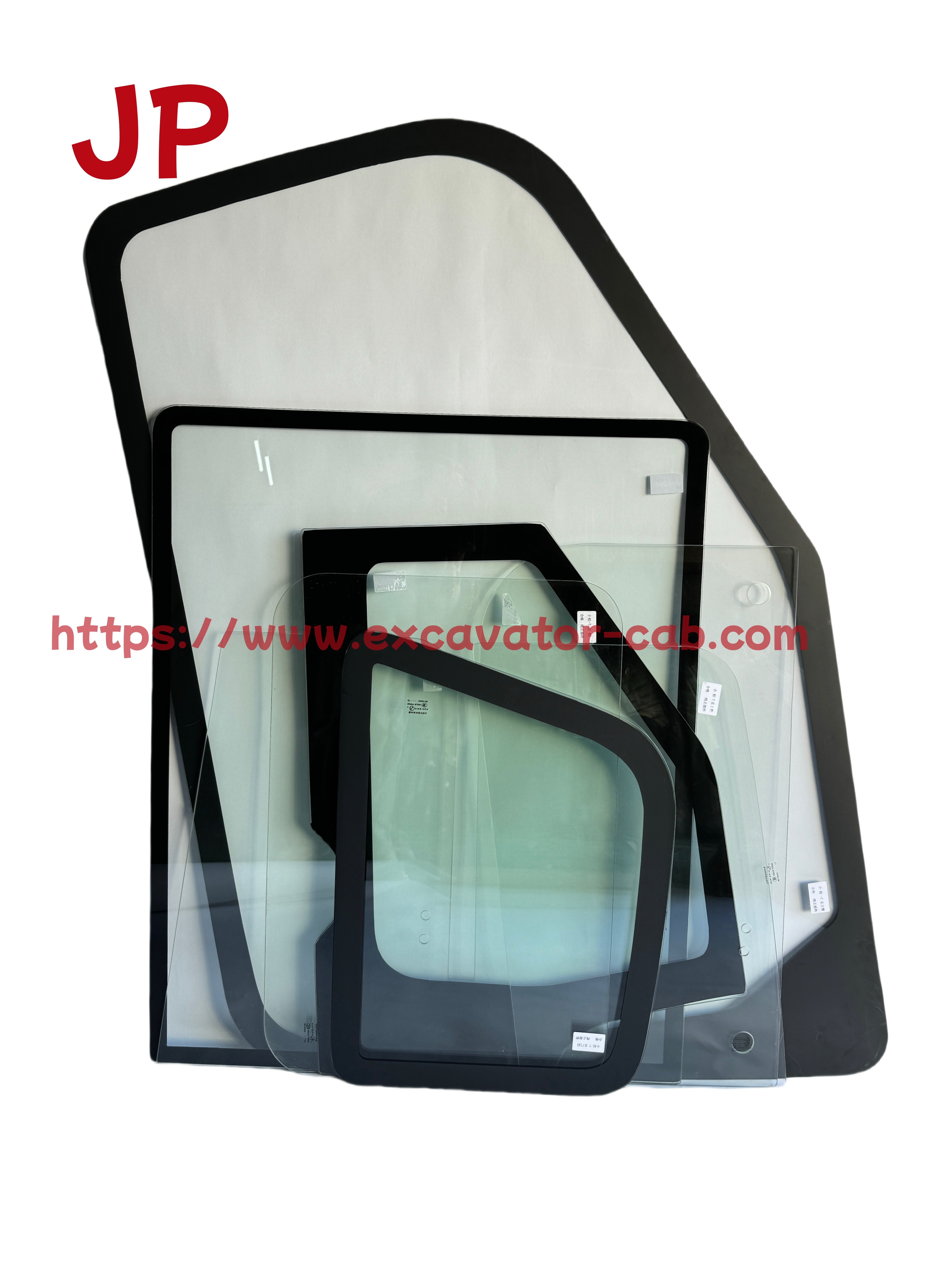 Excavator Cab Full Glass For Komatsu PC200-7