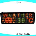 Outdoor Banner Display Programmable Electronic LED Sign with Semi-outdoor and