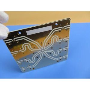 China High Frequency PCB Bare Board | 10 mil RO4350B Printed Circuit Board | Immersion Gold HF PWB factory