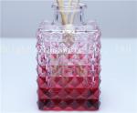 luxury design empty reed aroma diffuser glass bottle