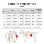 Pet Anti breakaway Harness Reflective Multifunctional Anti Lost Harness For