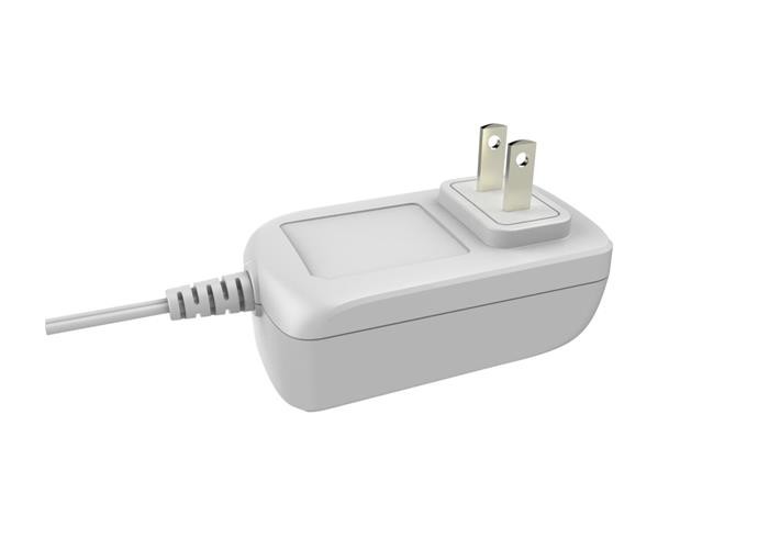 US 2 Pin AC DC Adapter 12V 3A 36W Black / White Wall Mount 2 Prong