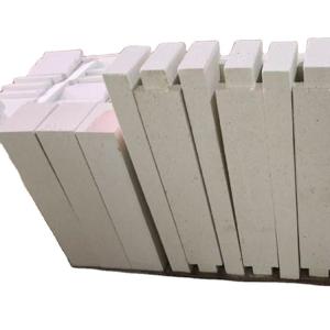 China Lower High Alumina Sillimanite Brick for Float Glass Production International Standard factory