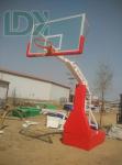 Moveable Traning Basketball Stand Customized Logo Hydraulic Basketball Hoop