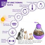 Snacks 50ml Cat Treat Dispenser Sustainable Electronic Interactive Cat Toys