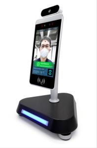 China Fever Facial Recognition Time Attendance Access Controller Infrared Temperature Measurement factory