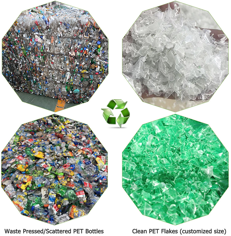 High Precision Plastic Sorting Waste Pet Bottle Washing Recycling Machine