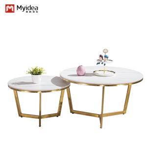 China Contemporary Minimalist Metal Style Coffee Table for Apartment Living Room Bedroom Hotel Home Support Customization factory