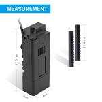 2 Spray Bar 10 Gallon 7W Aquarium Water Filter