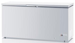 China Manual Defrost Chest Freezer Large Capacity 650L Metal Painted factory