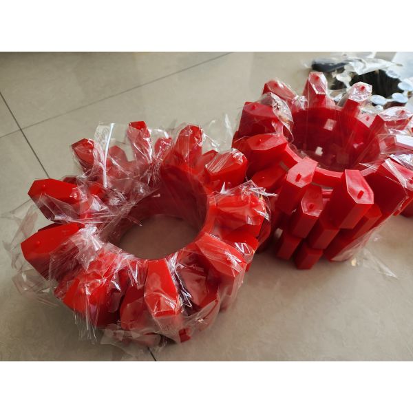 High Elasticity And Density PU Coupling Spider For Heavy Duty Applications In