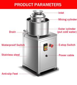 China Kitchen Electric 3kg/Time Meat Mincer Machine 220V 380V factory