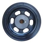 Commercial vehicle engine torsional vibration damper truck foundry goods