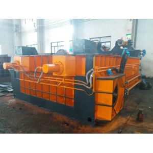 Hydraulic Scrap Baling Press Machine Automatic Control Power 135kw Bale Density
