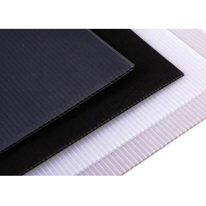 PP Rectangular Flute Board Polypropylene Waterproof fluted Board