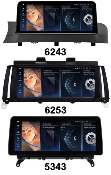 8.8''/10.25''/12.3'' Screen For BMW X3 F25 2011-2013 CIC Android Multimedia