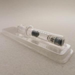 China Medical Device Blister Packaging PET PVC Clamshell for 1.0ml Syringe Process Type factory