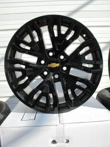 China Gloss Black GMC Replica Wheels Yukon Sierra Factory Style With Tires 5906 22&quot; factory