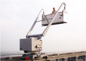China 180m Height Bmu Building Maintenance Unit With Twin Jib Cleaning And Curtain Wall Installation factory