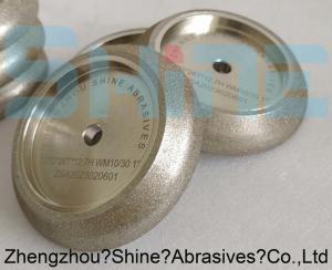 China Electroplated CBN Grinding Wheel for Band Saw Blade Sharpening Bandsaw factory