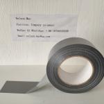 Custom Printed Two Sided Fabric Tape , 280 Micron Grey Cloth Tape No Printing