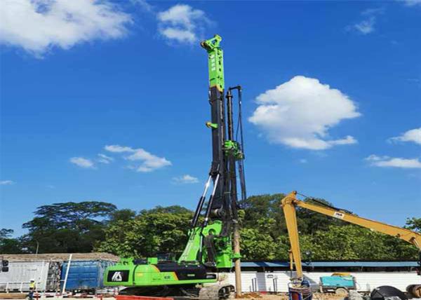 60m/Min Screw Pile Drilling Machine Bore Pile Portable Hydraulic Drilling
