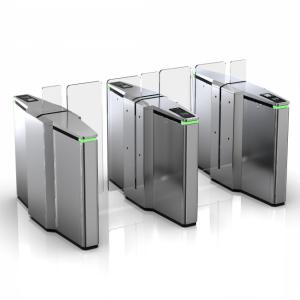 China Stainless Steel Security Access Control Turnstile Automatic Sliding Barrier Gate factory