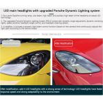For Porsche 718 Cayman Front Car Matrix Headlight Modification Upgrade Led Kaman