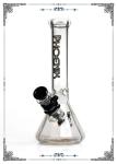 Beaker Bong Glass Water Pipe Diamond Base Bottom PHOENIX STAR
